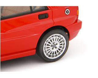 Lancia Delta HF Integrale Evo II 1992-94 Rosso Monza Laudoracing 1:18 Resinemodell (Türen, Motorhaube... nicht zu öffnen!)